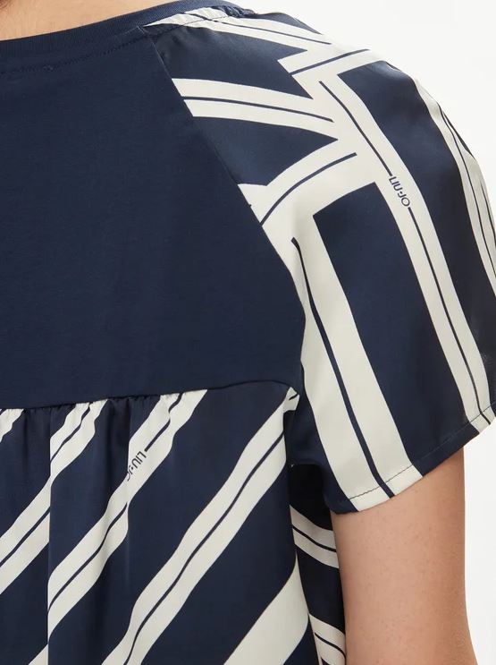 T-Shirt con Righe