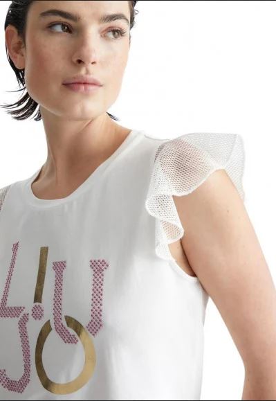 T-Shirt con Strass