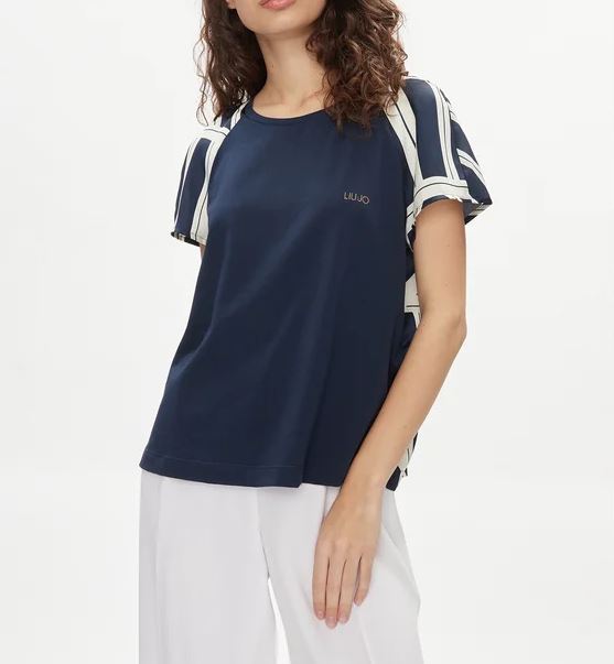 T-Shirt con Righe