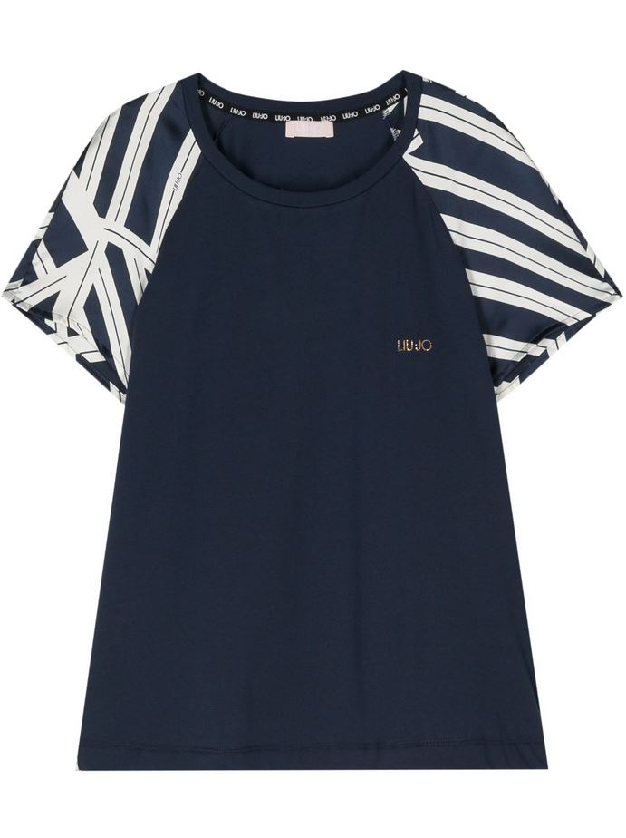 T-Shirt con Righe