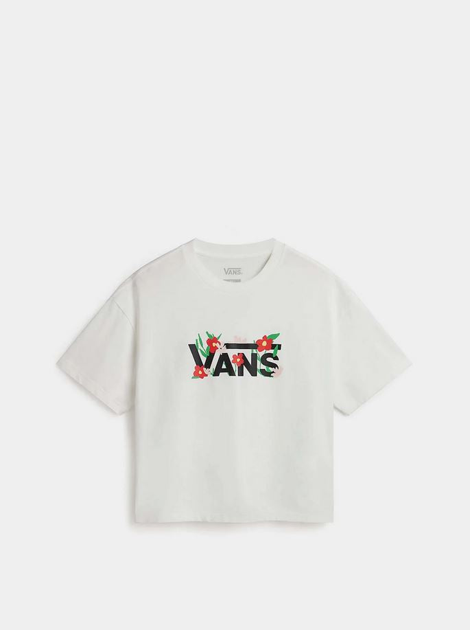 T-Shirt crop Fleurs