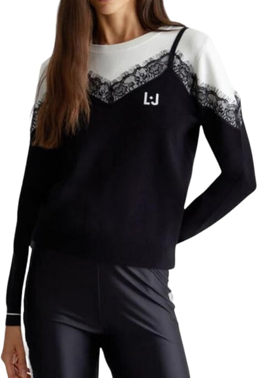 Maglione in pizzo