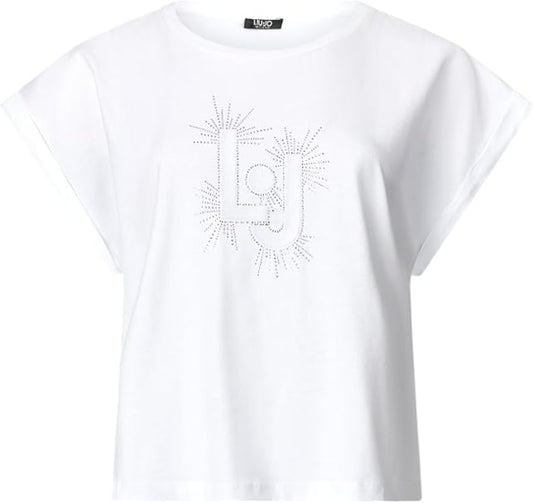 T-Shirt Logo Strass