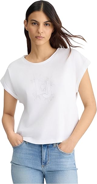 T-Shirt Logo Strass