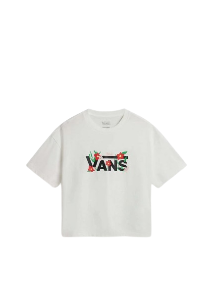 T-Shirt crop Fleurs