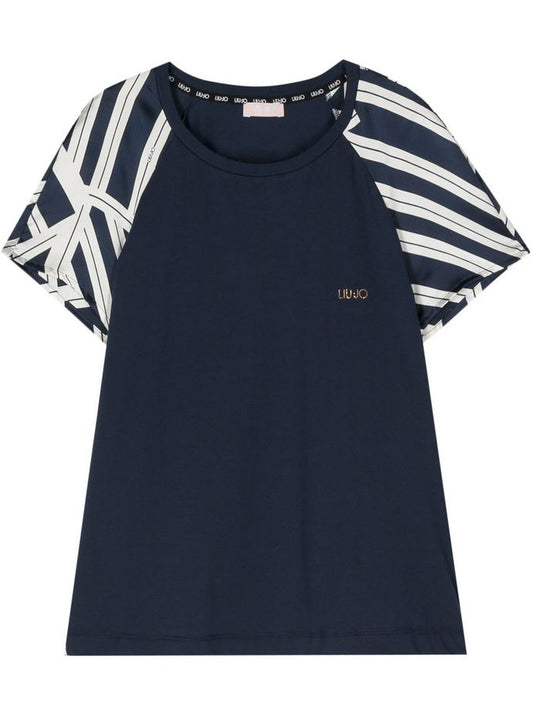 T-Shirt con Righe